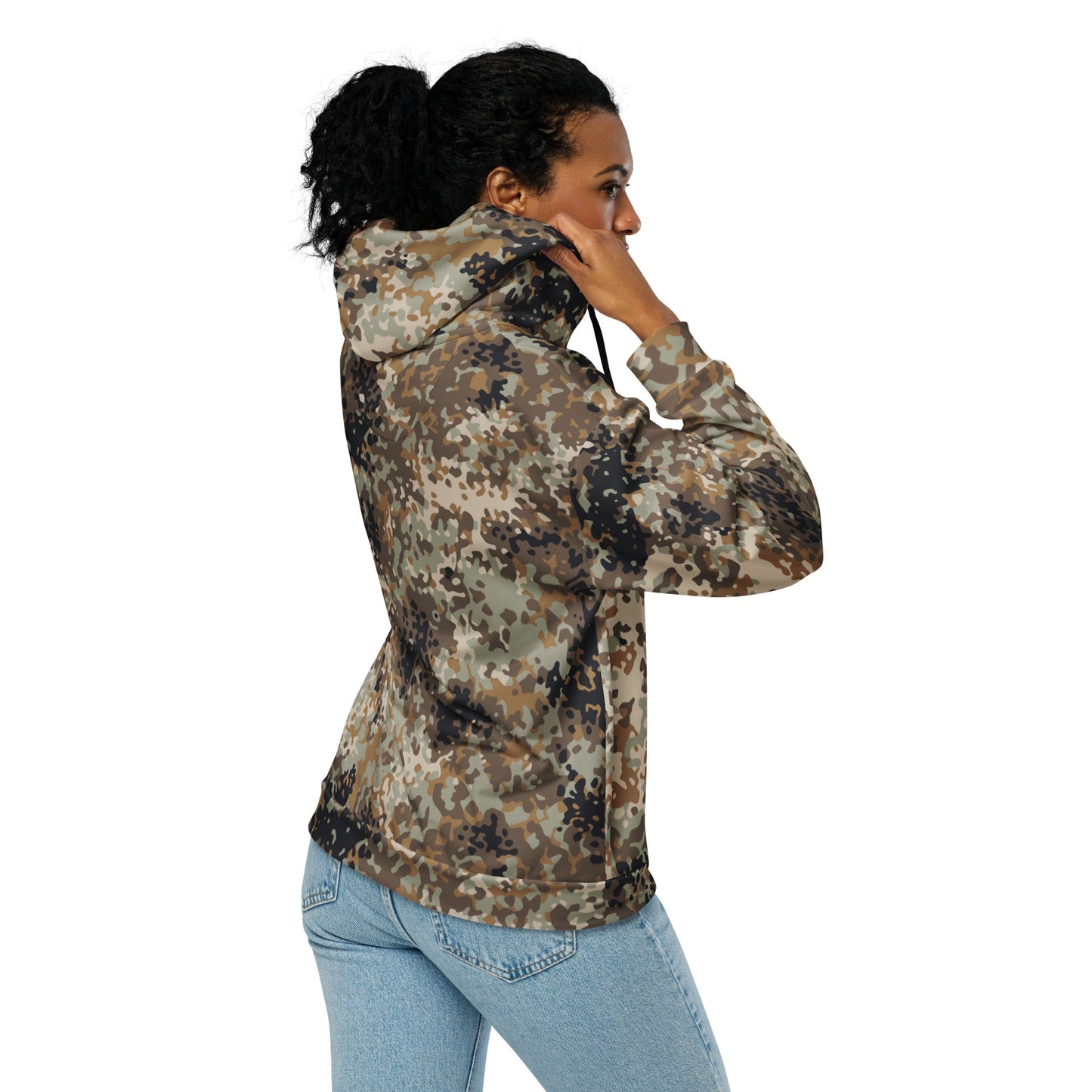Chinese Flecktarn Tibet tarn Plateau Highland CAMO Unisex zip hoodie Zip Hoodies