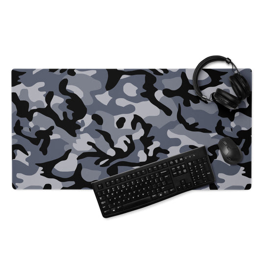 Chinese Marine Blue Oceanic CAMO Gaming mouse pad - 36″×18″ - Mouse Pad