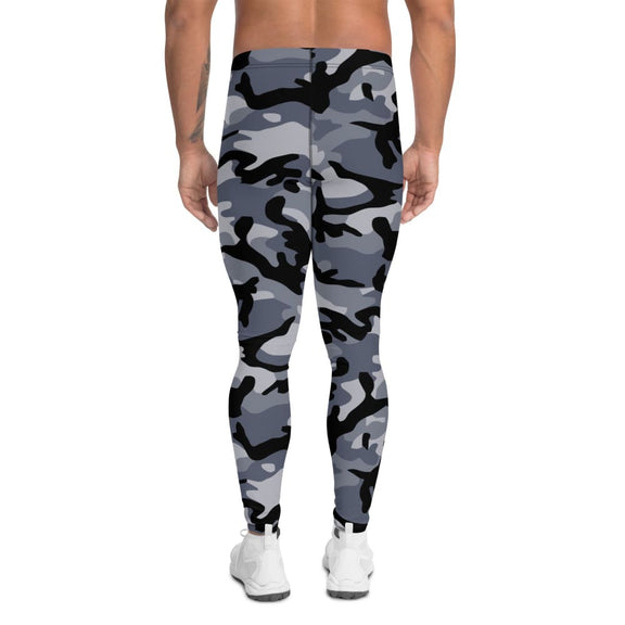 Chinese Marine Blue Oceanic CAMO Men’s Leggings