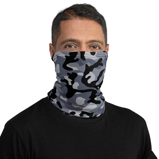 Chinese Marine Blue Oceanic CAMO Neck Gaiter