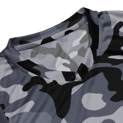 Chinese Marine Blue Oceanic CAMO unisex basketball jersey - Unisex Basketball Jersey