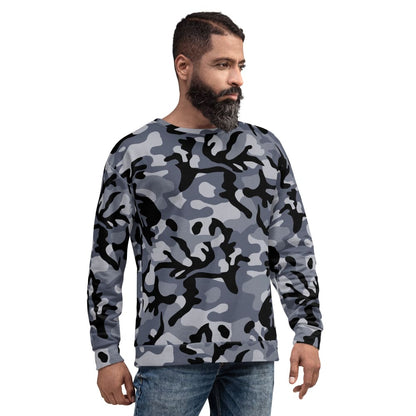 Chinese Marine Blue Oceanic CAMO Unisex Sweatshirt