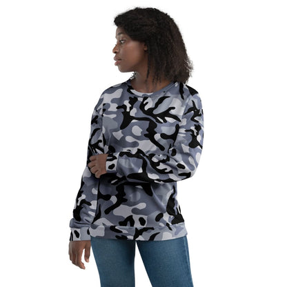 Chinese Marine Blue Oceanic CAMO Unisex Sweatshirt