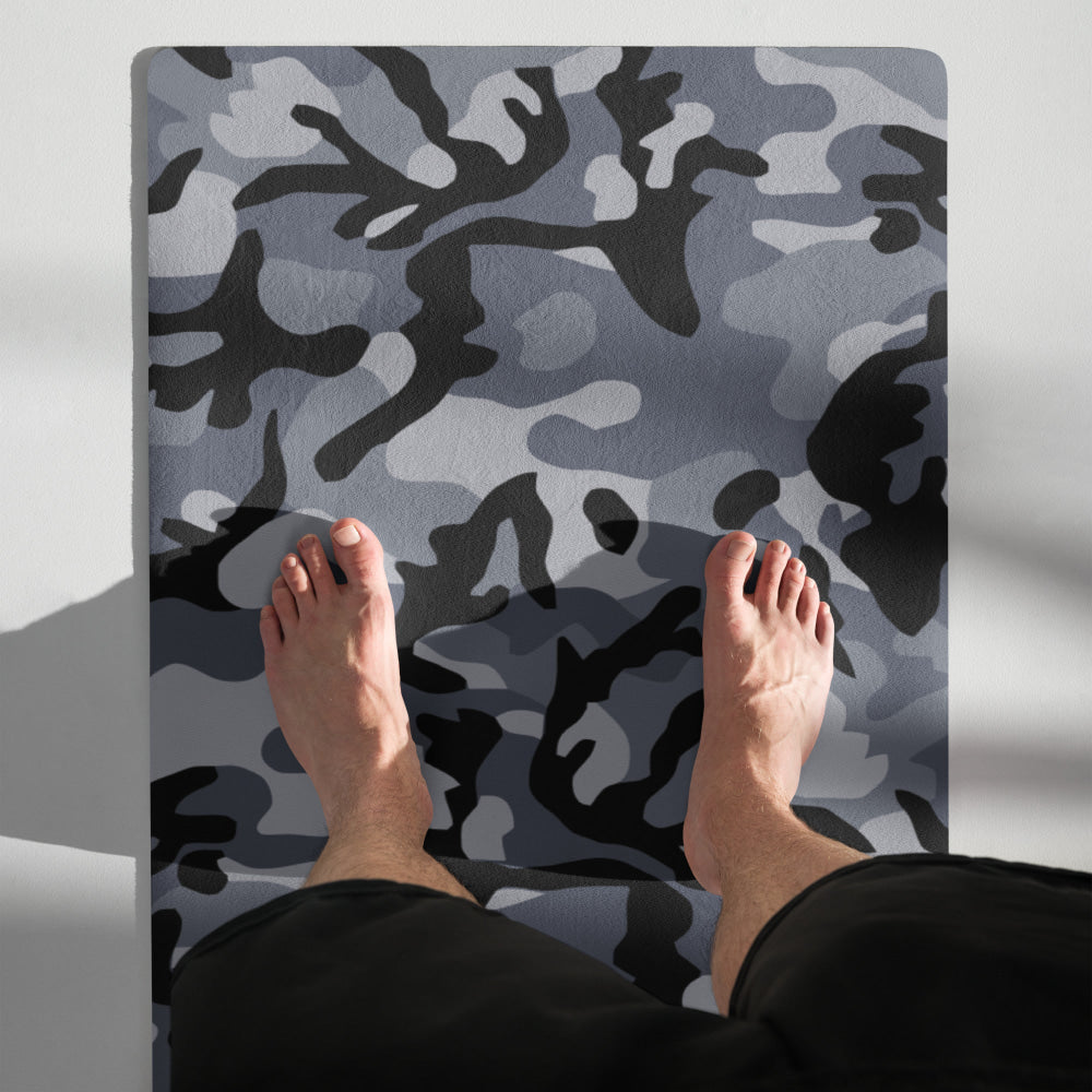 Chinese Marine Blue Oceanic CAMO Yoga mat - Mat