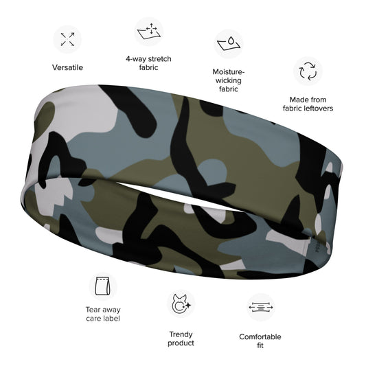 Chinese Marine Oceanic Woodland CAMO Headband