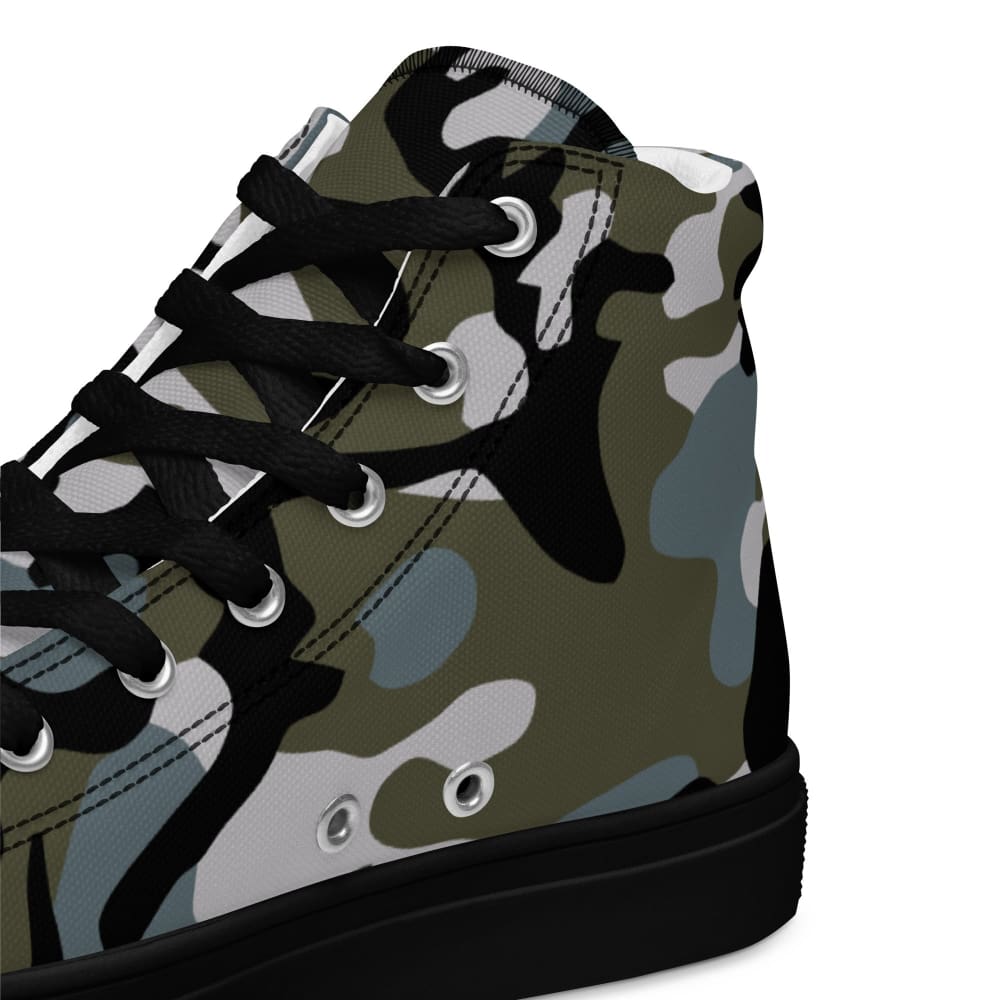 Chinese Marine Oceanic Woodland CAMO Men’s high top canvas shoes