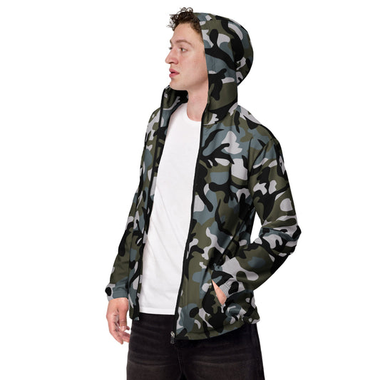 Chinese Marine Oceanic Woodland CAMO Men’s windbreaker - XS - Mens Windbreaker