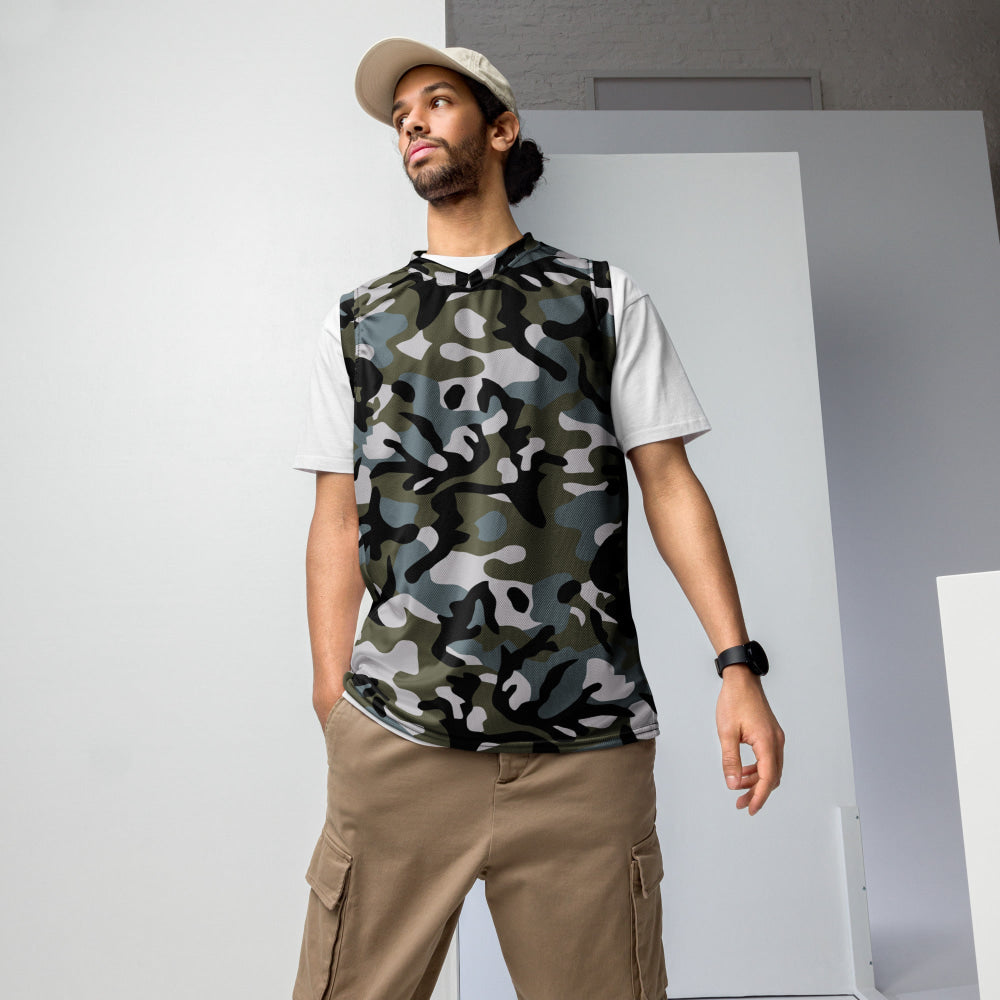 Chinese Marine Oceanic Woodland CAMO unisex basketball jersey - 2XS - Unisex Basketball Jersey