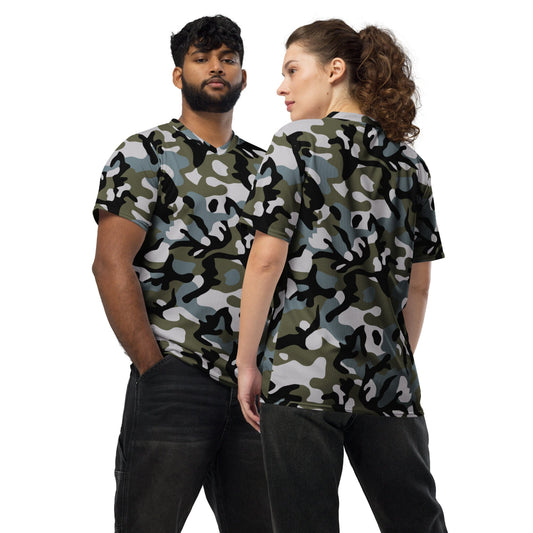 Chinese Marine Oceanic Woodland CAMO unisex sports jersey - 2XS - Unisex Sports Jersey