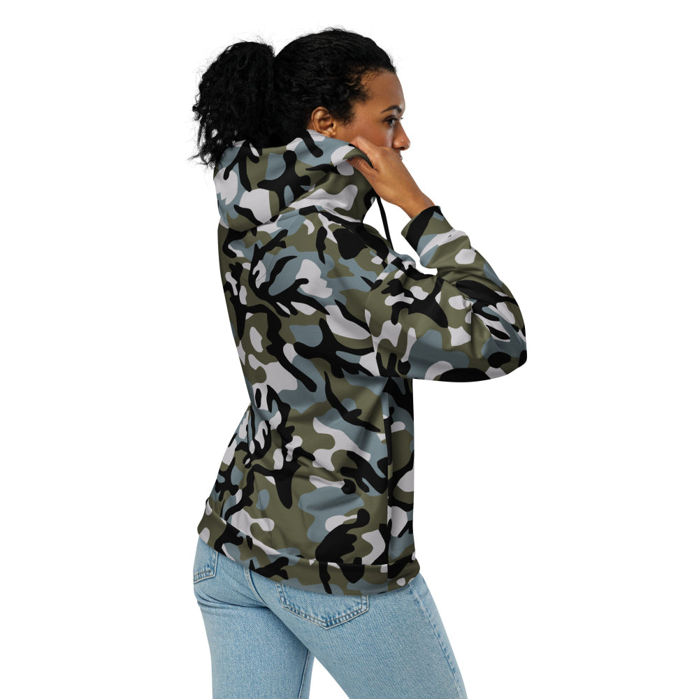 Chinese Marine Oceanic Woodland CAMO Unisex zip hoodie - Zip Hoodie