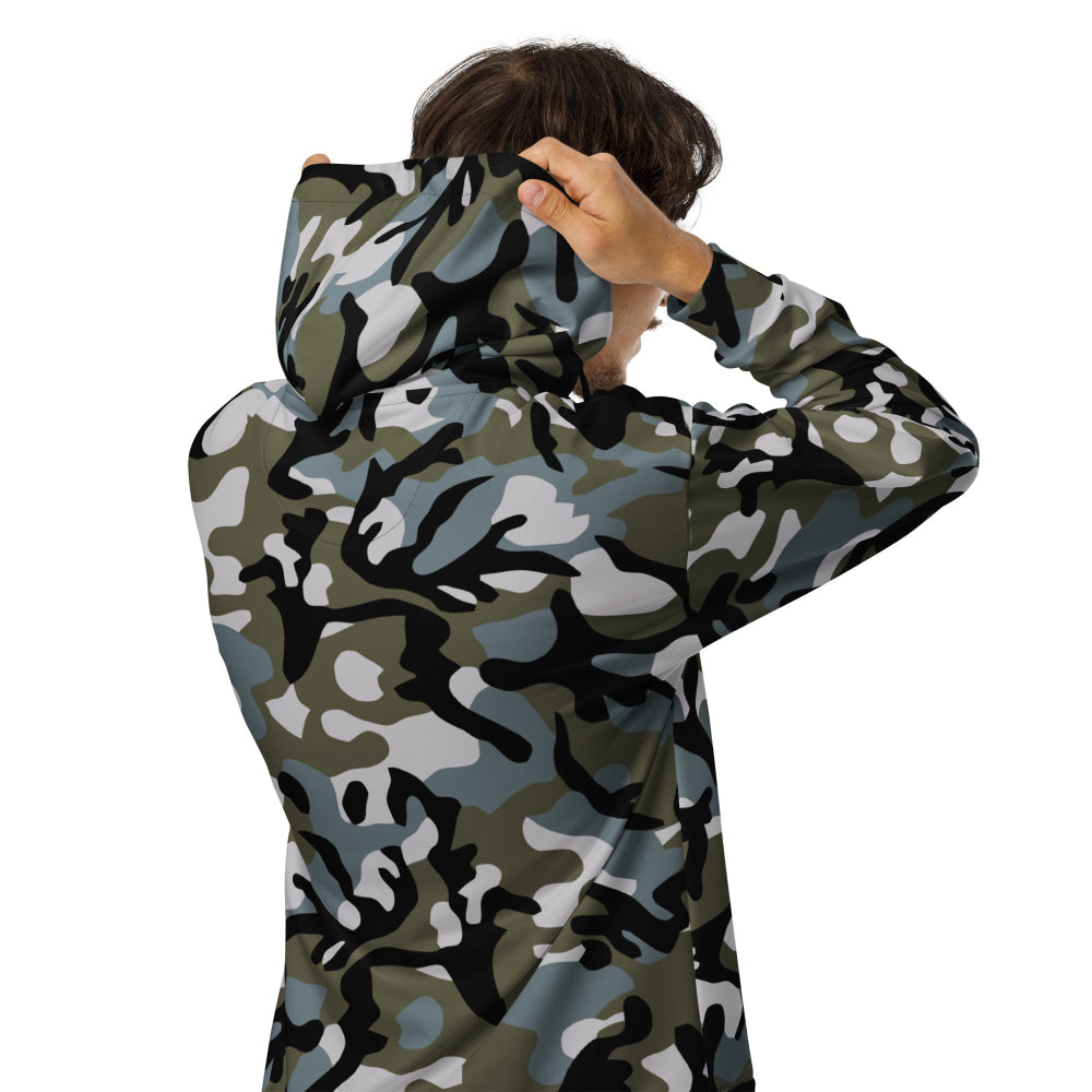 Chinese Marine Oceanic Woodland CAMO Unisex zip hoodie - Zip Hoodie