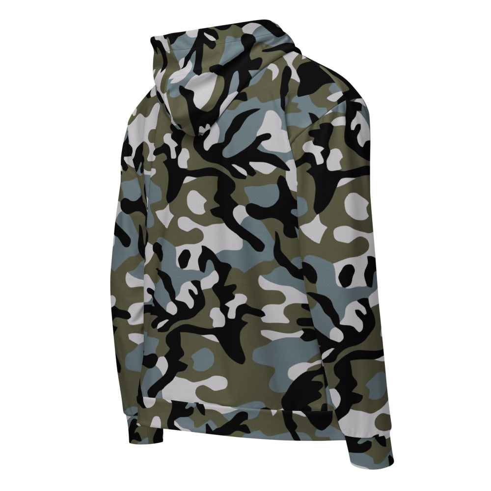 Chinese Marine Oceanic Woodland CAMO Unisex zip hoodie - Zip Hoodie