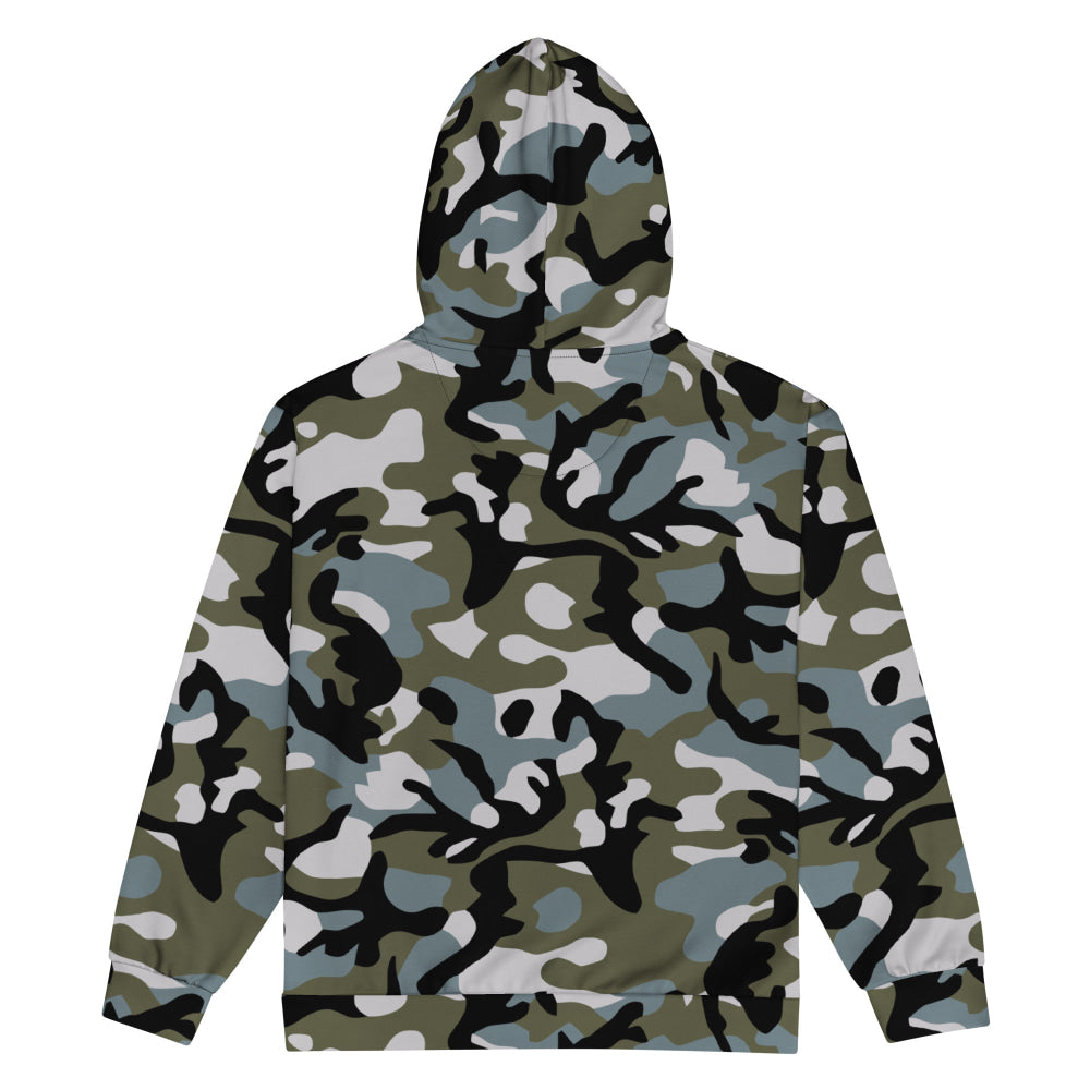 Chinese Marine Oceanic Woodland CAMO Unisex zip hoodie - Zip Hoodie