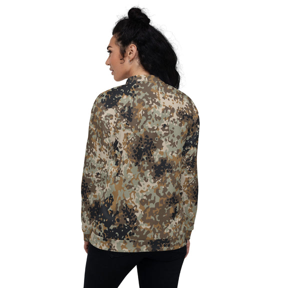 Chinese Plateau Tibet-tarn Highland CAMO Unisex Bomber Jacket