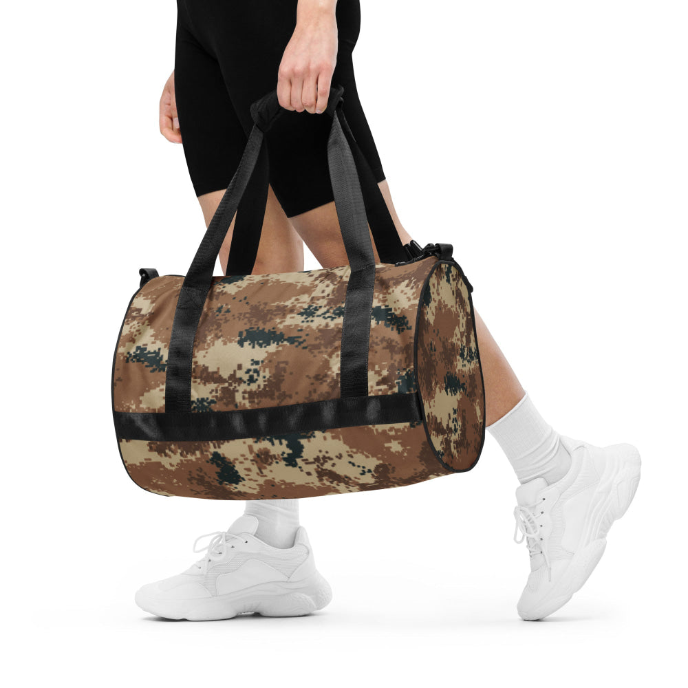 Chinese Type 07 Arid CAMO gym bag - Gym Bag