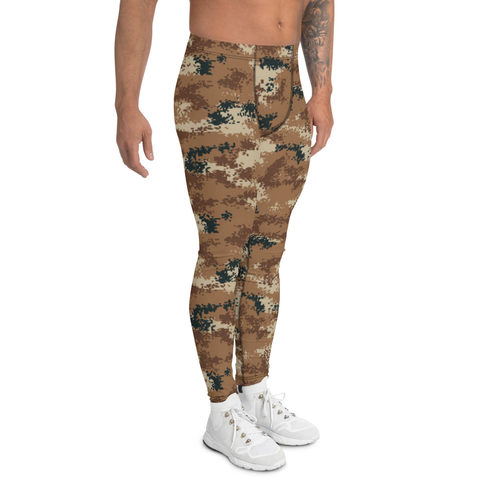 Chinese Type 07 Arid CAMO Men’s Leggings - Mens