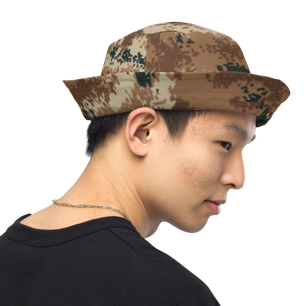 Chinese Type 07 Arid CAMO Reversible bucket hat - Bucket Hat