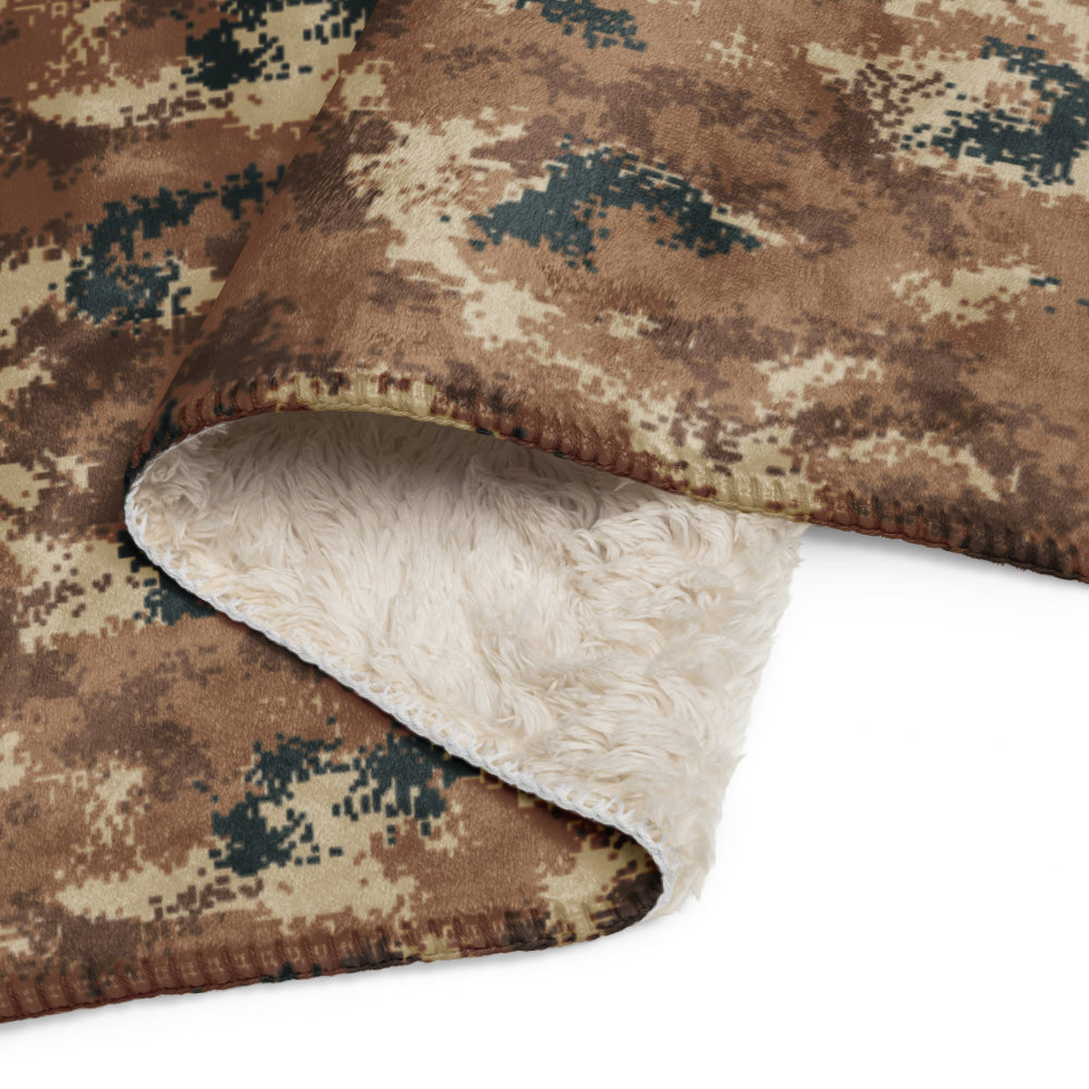 Chinese Type 07 Arid CAMO Sherpa blanket - Blanket