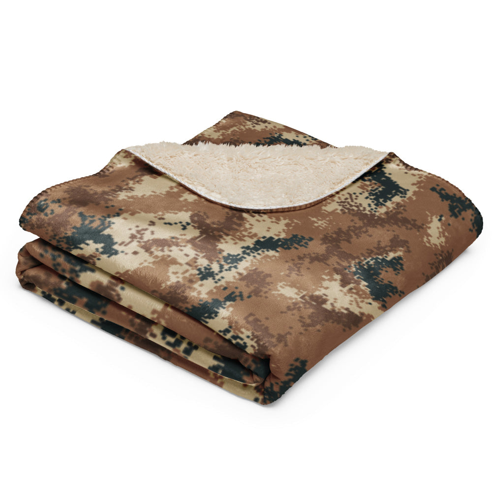 Chinese Type 07 Arid CAMO Sherpa blanket - Blanket