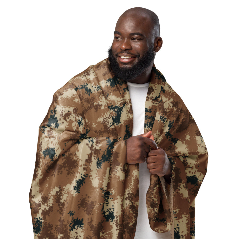 Chinese Type 07 Arid CAMO Sherpa blanket - Blanket