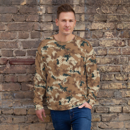 Chinese Type 07 Arid CAMO Unisex Sweatshirt - 2XS