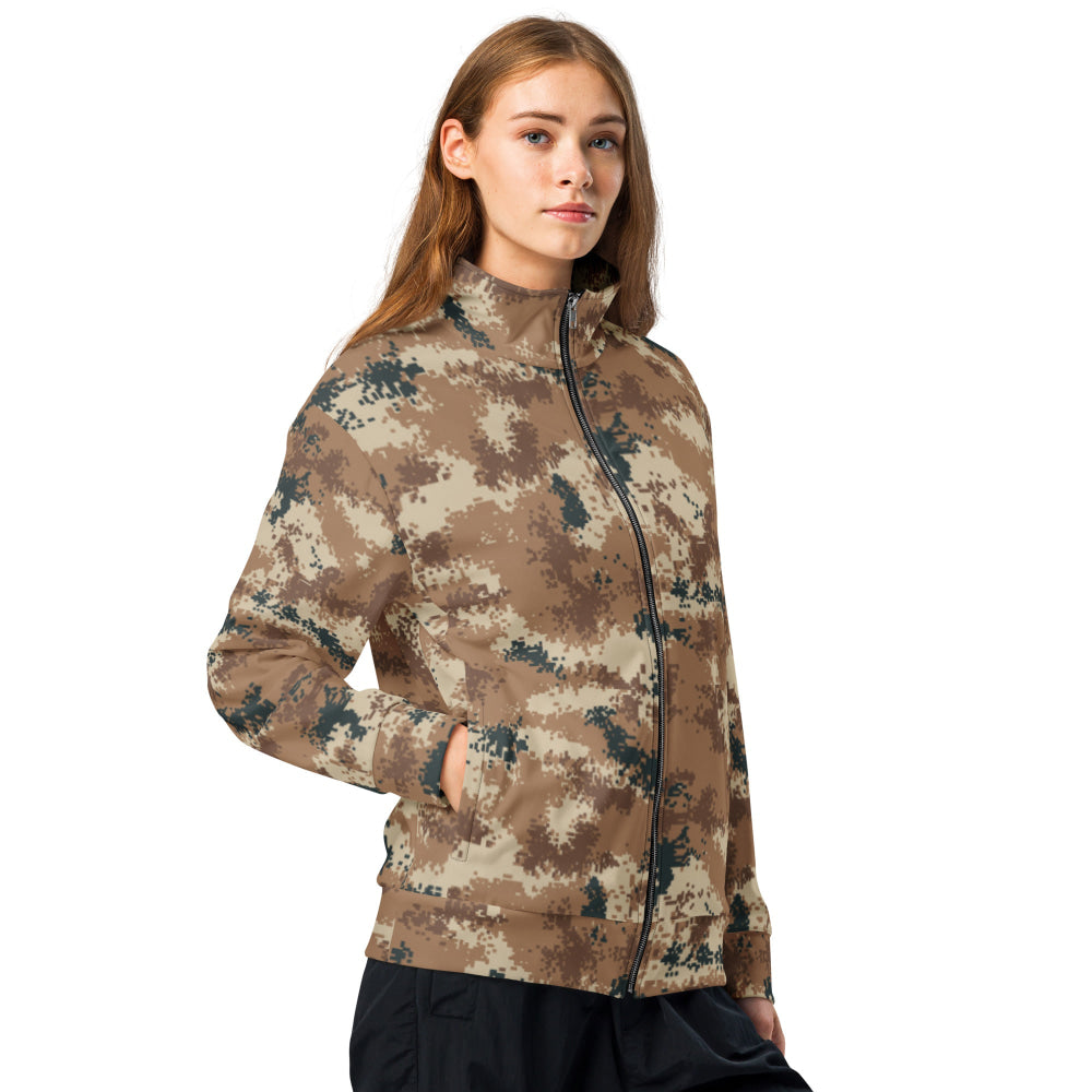 Chinese Type 07 Arid CAMO Unisex track jacket - Track Jacket