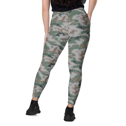 Chinese Type 07 Universal CAMO Leggings with pockets - Womens With Pockets