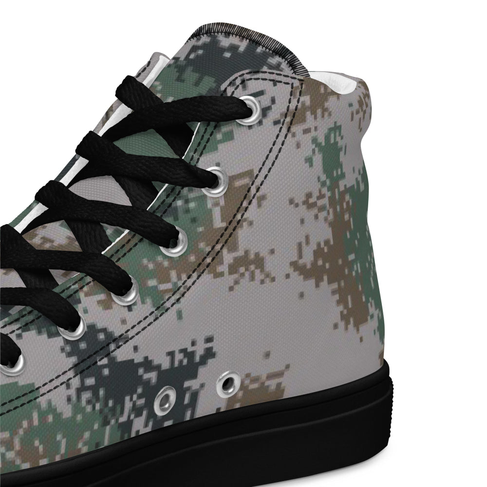 Chinese Type 07 Universal CAMO Men’s high top canvas shoes - Mens High Top Canvas Shoes