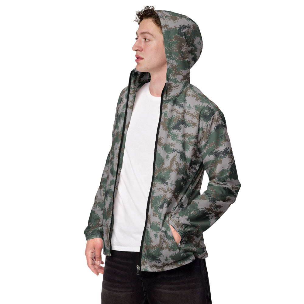 Chinese Type 07 Universal CAMO Men’s windbreaker - XS - Mens Windbreaker