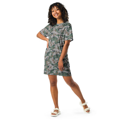 Chinese Type 07 Universal CAMO T-shirt dress - Womens T-Shirt Dress