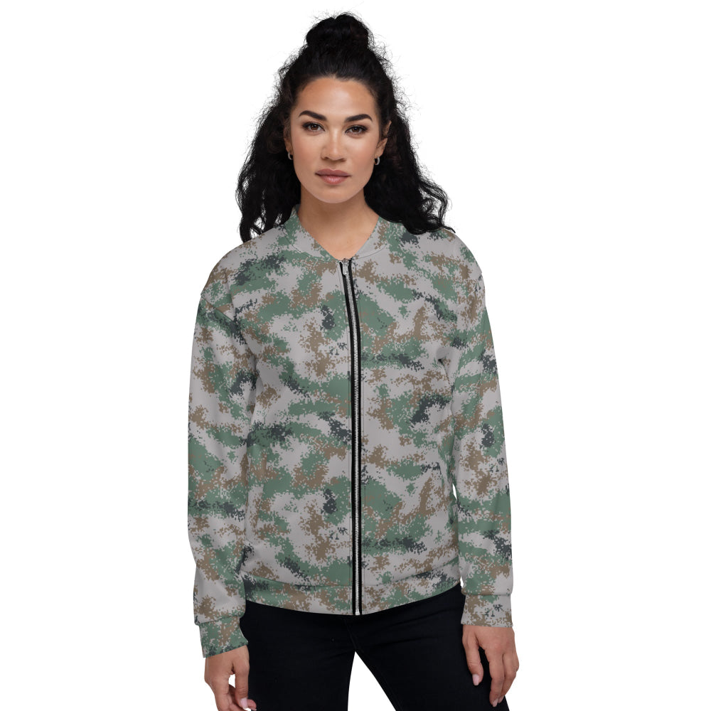 Chinese Type 07 Universal CAMO Unisex Bomber Jacket