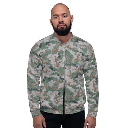 Chinese Type 07 Universal CAMO Unisex Bomber Jacket