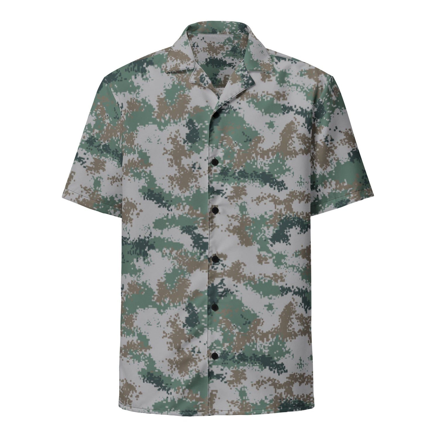 Chinese Type 07 Universal CAMO Unisex button shirt - Button Shirts