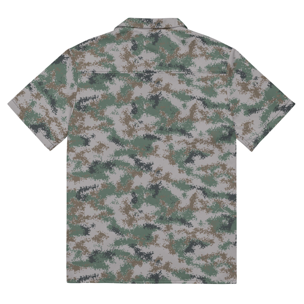 Chinese Type 07 Universal CAMO Unisex button shirt - Button Shirt