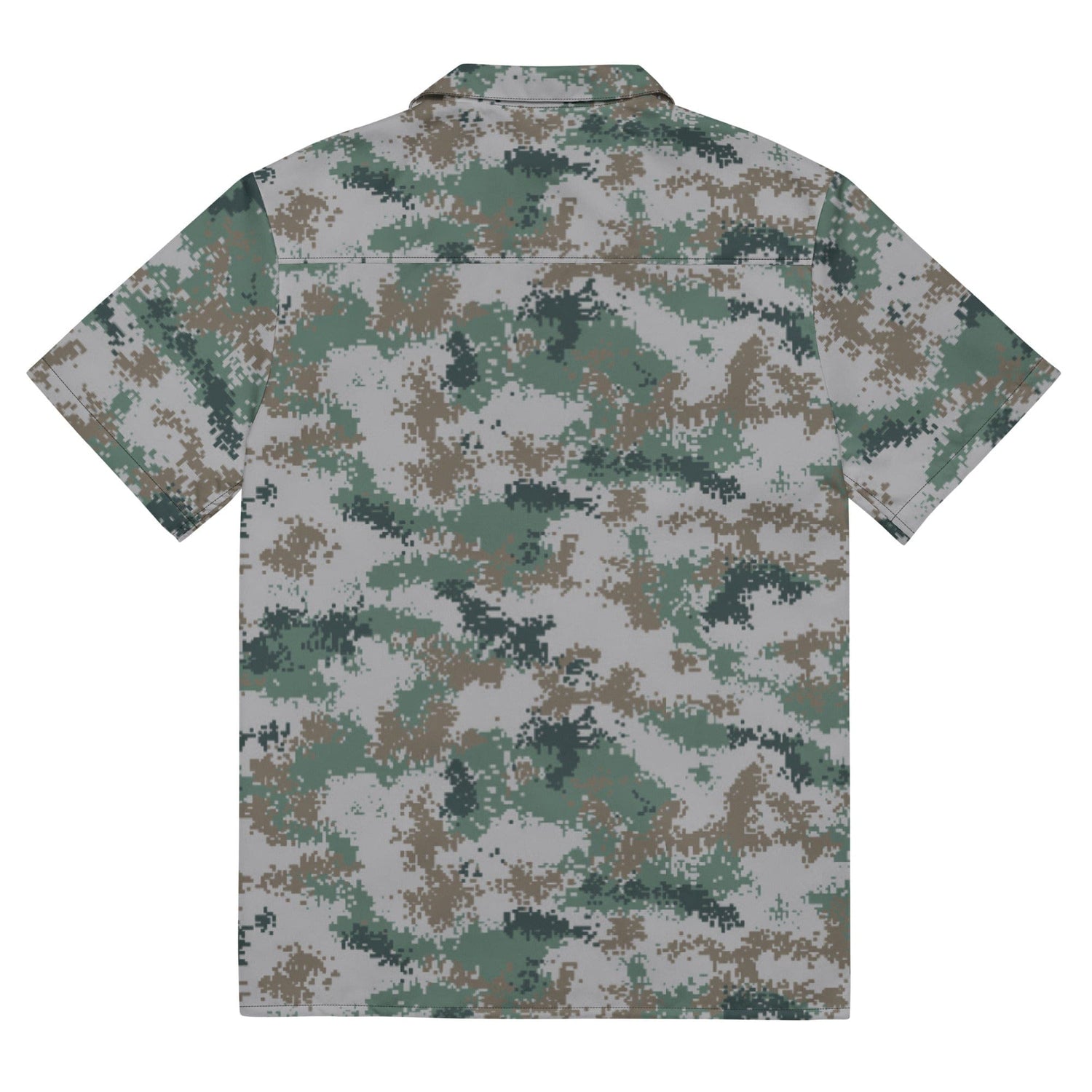 Chinese Type 07 Universal CAMO Unisex button shirt - Button Shirts