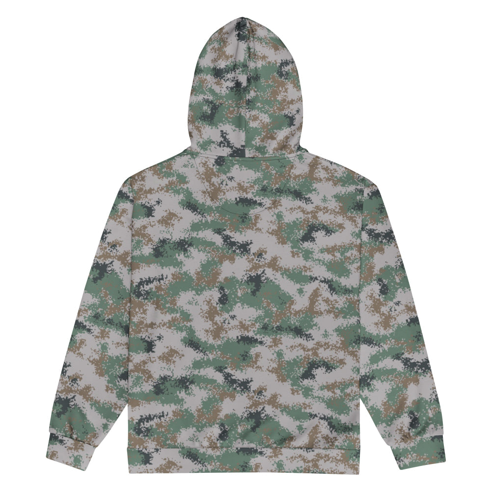 Chinese Type 07 Universal CAMO Unisex zip hoodie - Zip Hoodie