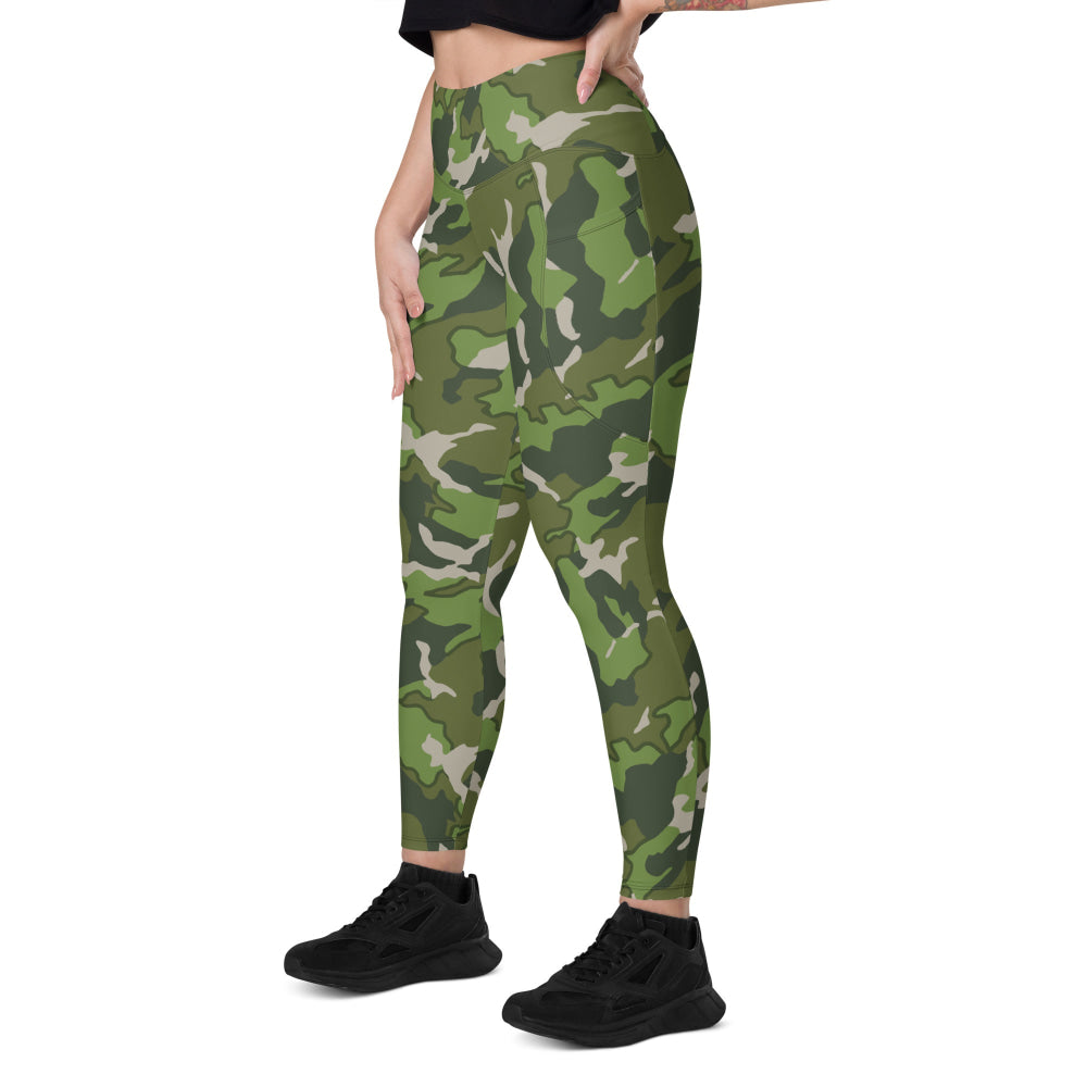 Chinese Type 84 CAMO Leggings with pockets - Womens With Pockets