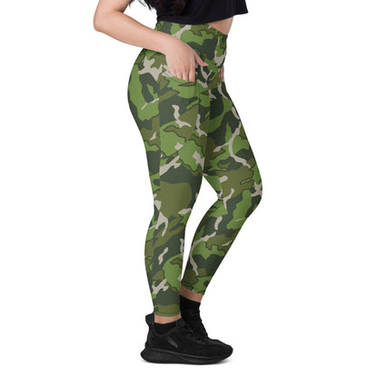 Chinese Type 84 CAMO Leggings with pockets - Womens With Pockets