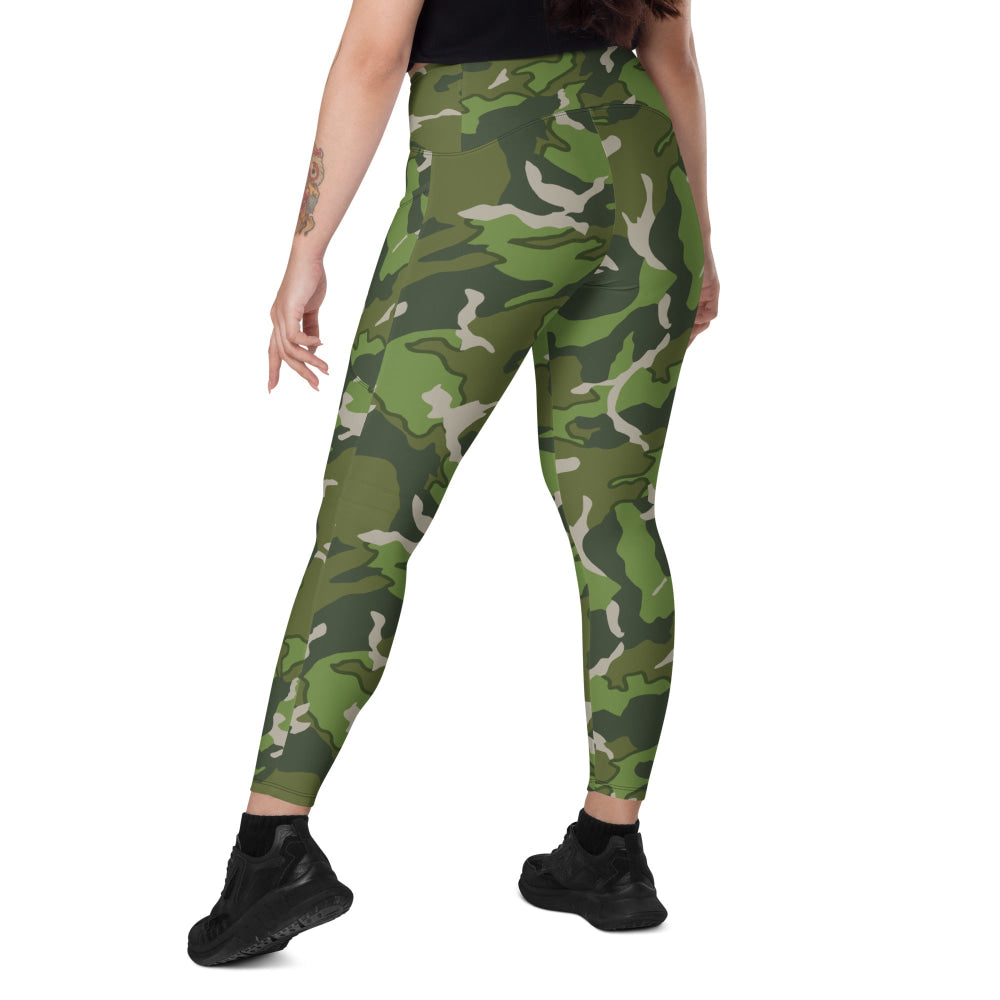 Chinese Type 84 CAMO Leggings with pockets - Womens With Pockets