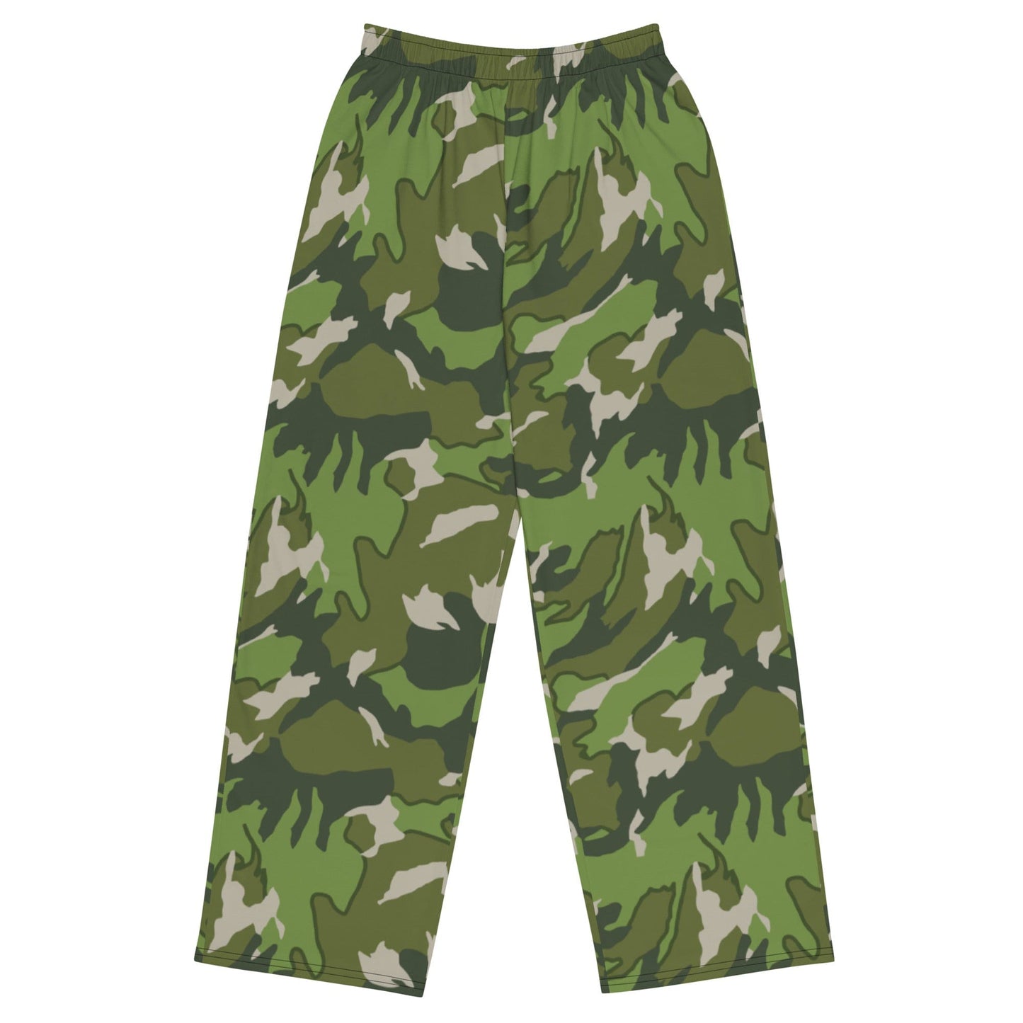 Chinese Type 84 CAMO unisex wide-leg pants - 2XS - Unisex Wide-Leg Pants