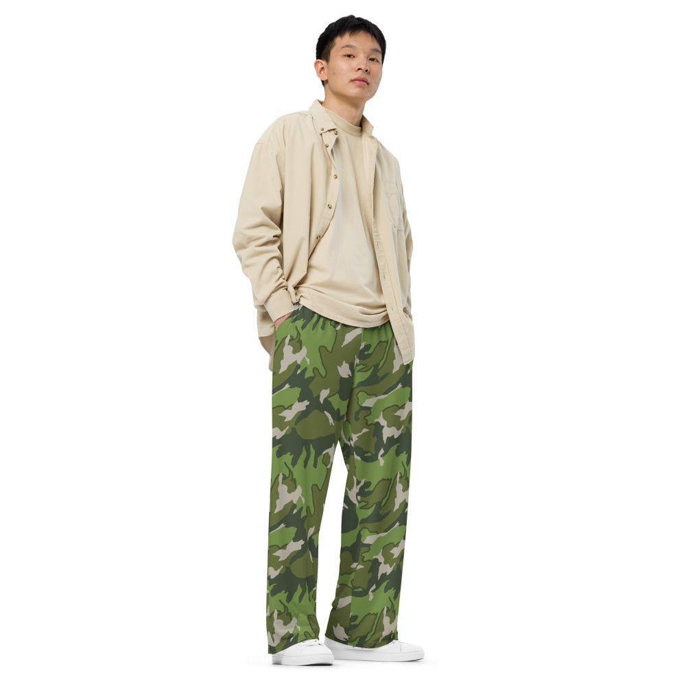 Chinese Type 84 CAMO unisex wide-leg pants - Unisex Wide-Leg Pants