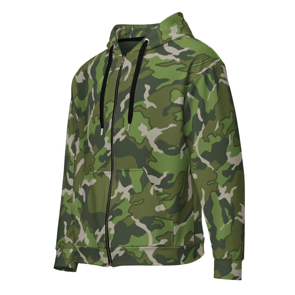 Chinese Type 84 CAMO Unisex zip hoodie - 2XS - Zip Hoodie