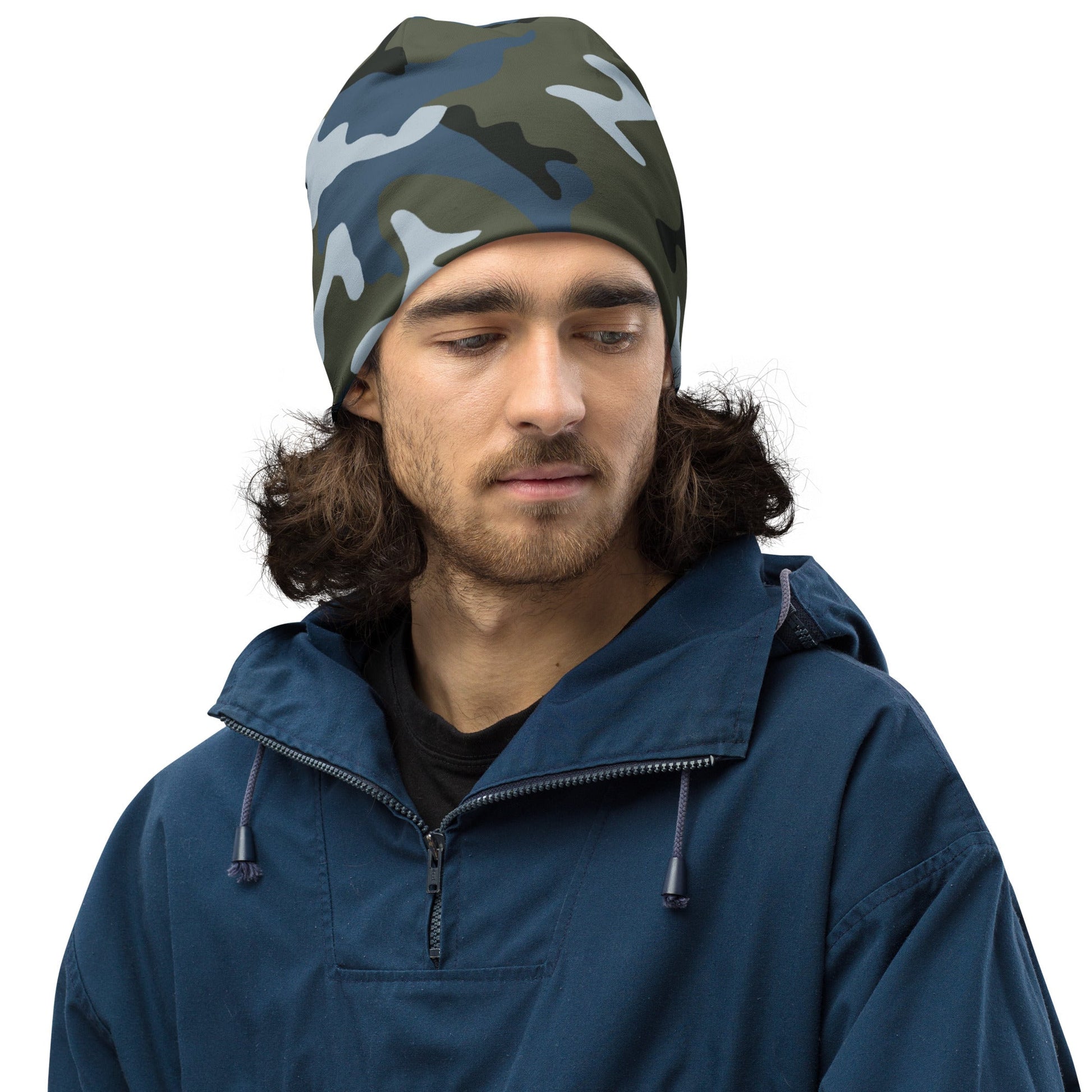 Chinese Type 87 Ocean CAMO Beanie