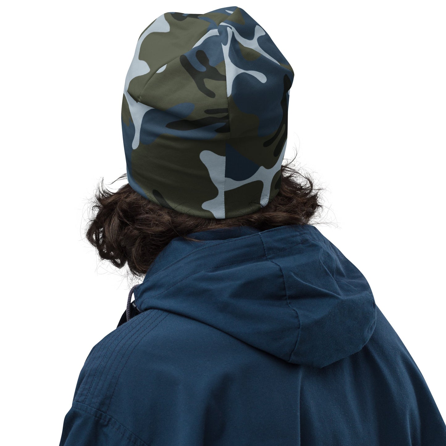 Chinese Type 87 Ocean CAMO Beanie