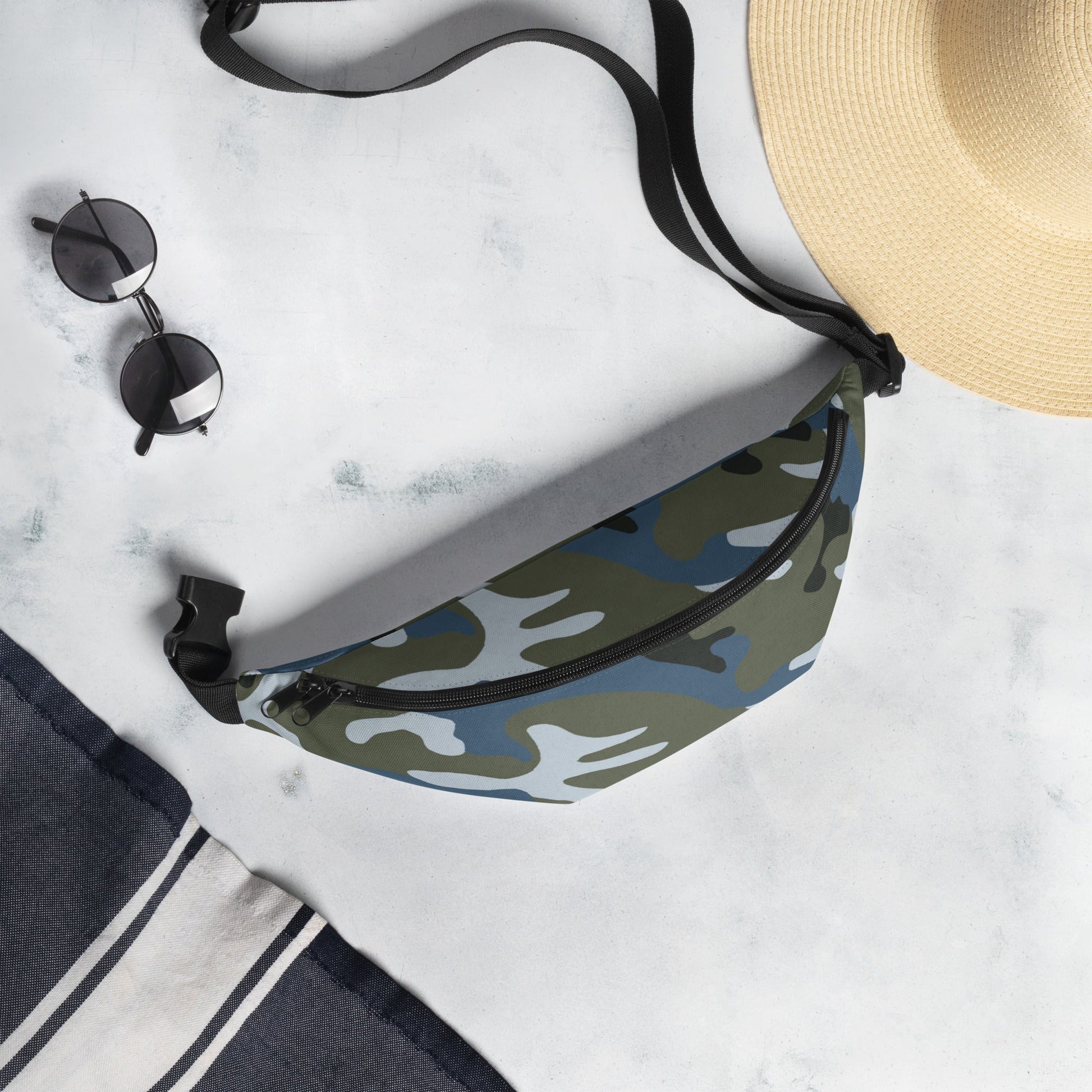 Chinese Type 87 Ocean CAMO Fanny Pack