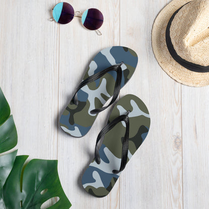 Chinese Type 87 Ocean CAMO Flip-Flops - S