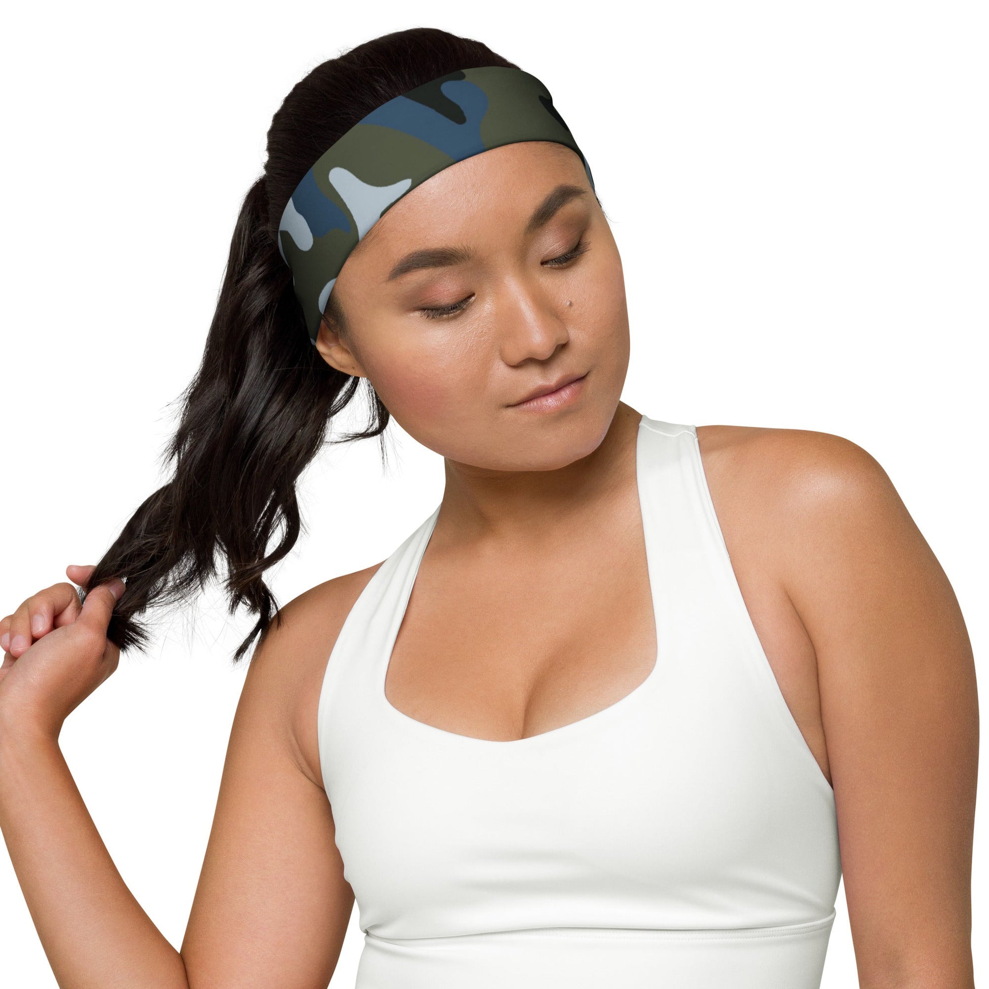 Chinese Type 87 Ocean CAMO Headband