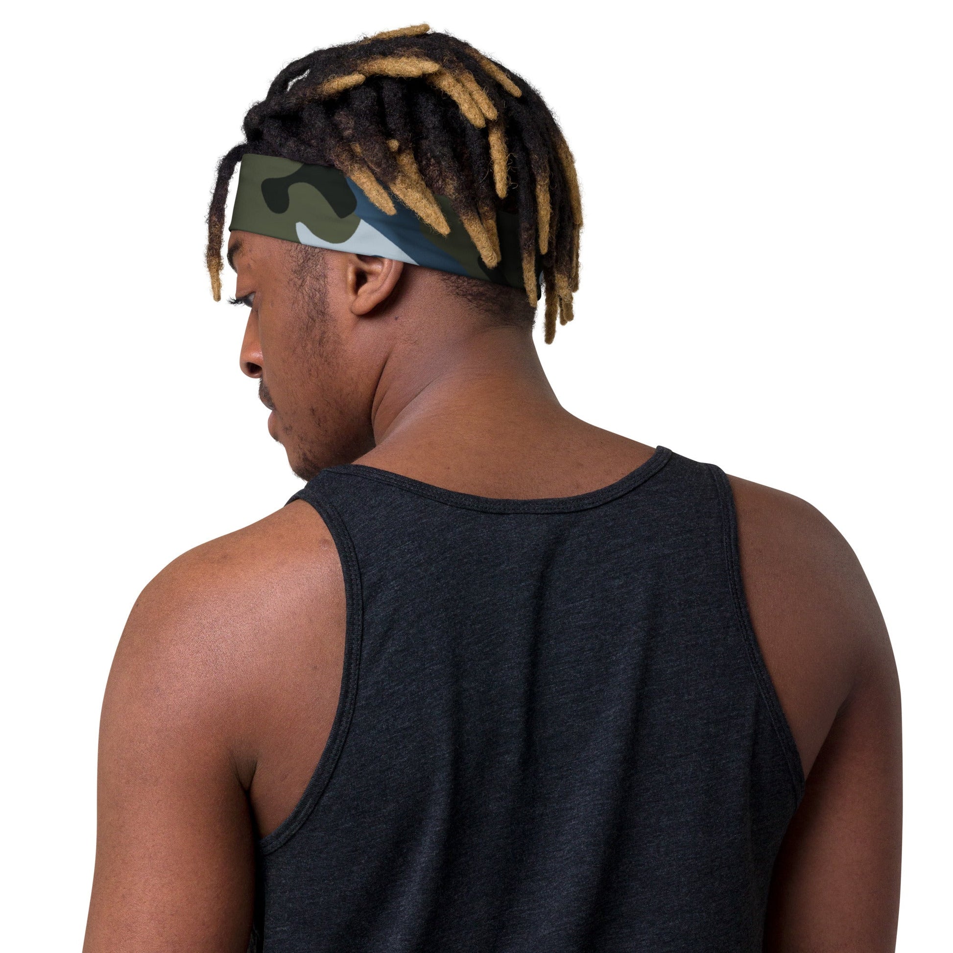 Chinese Type 87 Ocean CAMO Headband