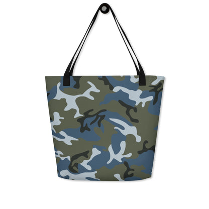 Chinese Type 87 Ocean CAMO Large Tote Bag