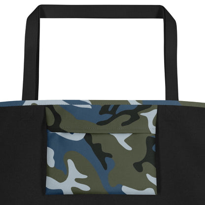 Chinese Type 87 Ocean CAMO Large Tote Bag